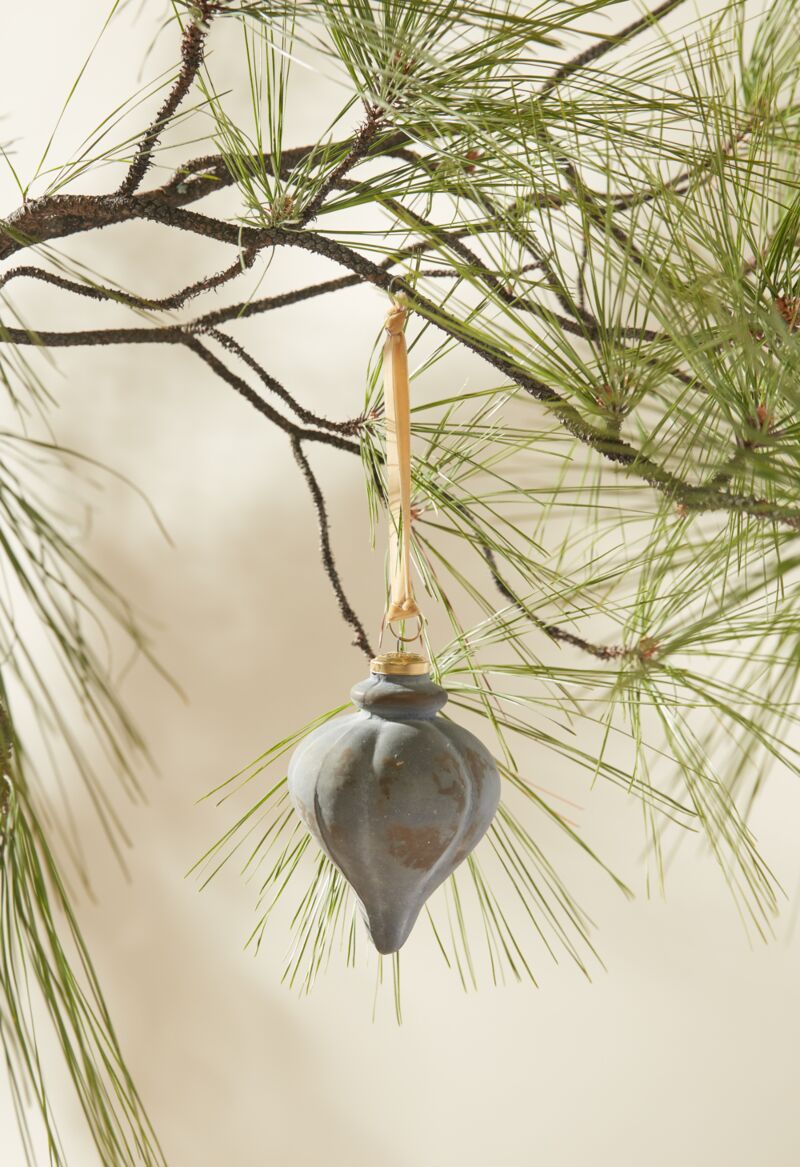 Vintage Rust Christmas Ornament, 2 Styles