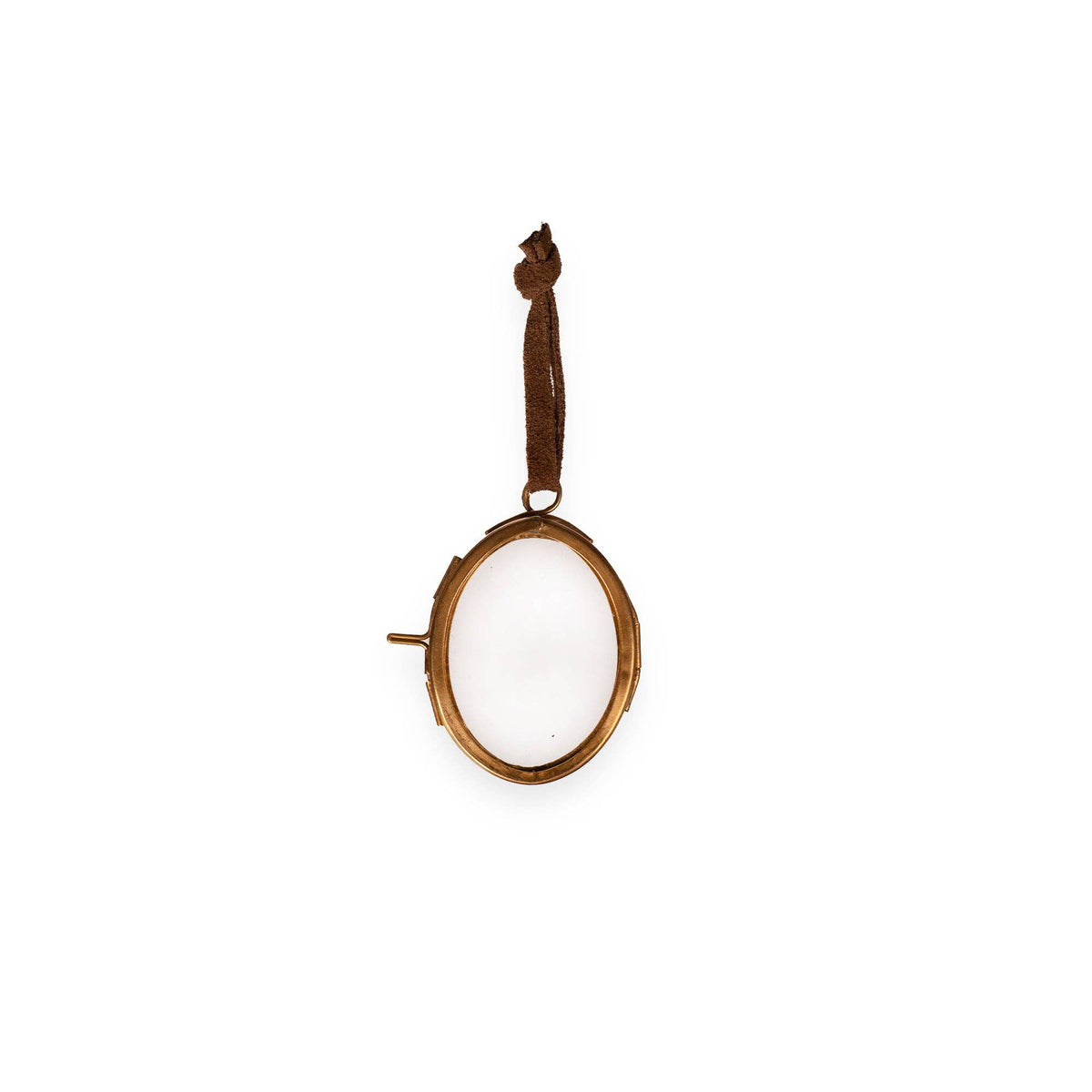 Brass Frame 1.5" X 2" Oval