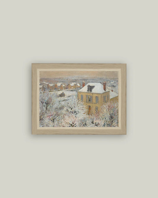 House in Winter 6"x4"