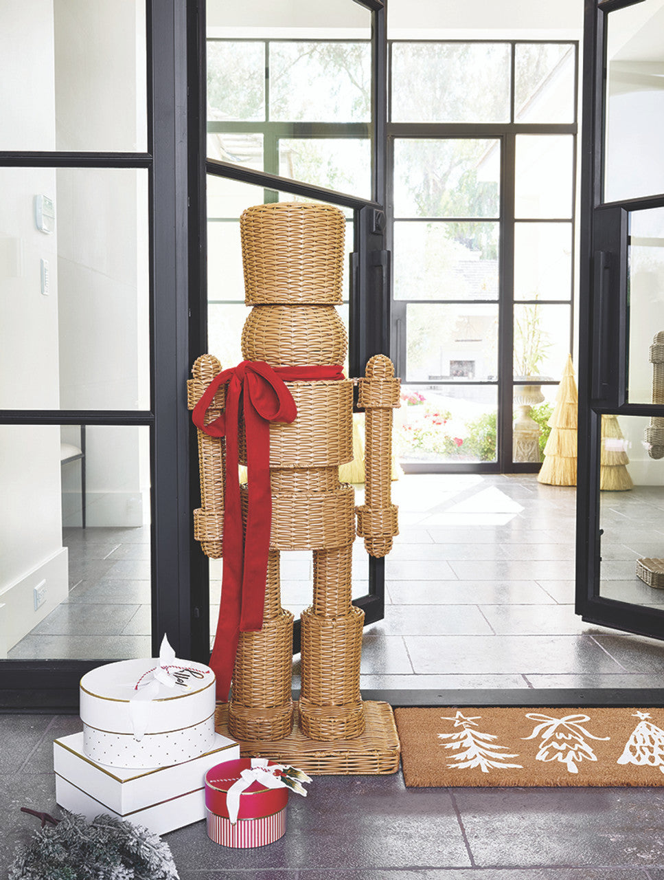 All Weather Rattan Nutcracker