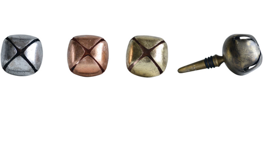 Metal Wine Bottle Stopper with Jingle Bell