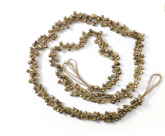 Sleigh Bells Garland 84"