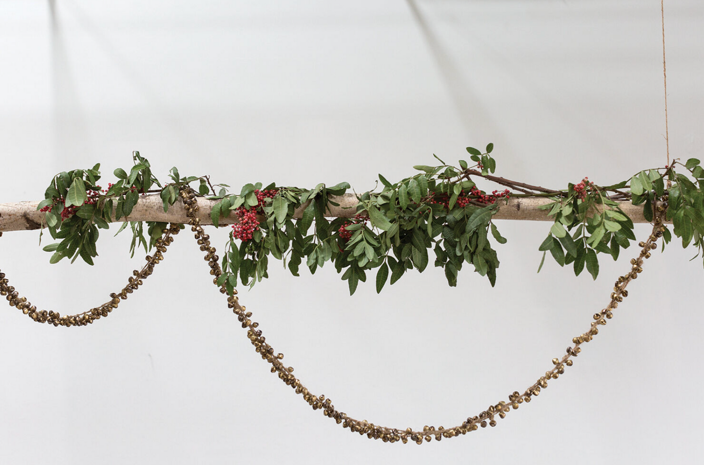 Sleigh Bells Garland 84"
