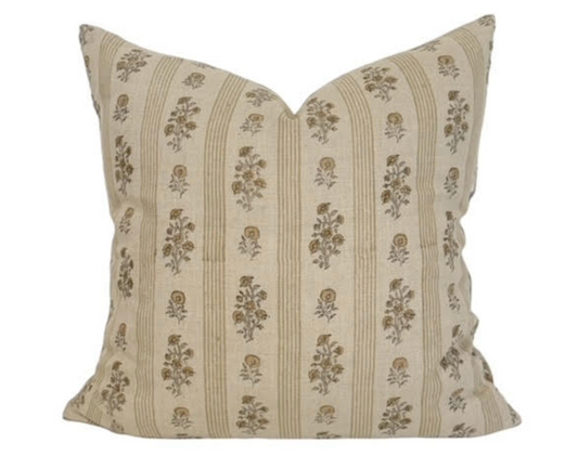 Ema Woven Floral Pillow