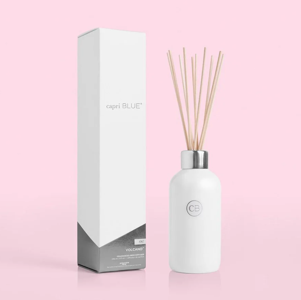 Volcano White Reed Diffuser, 8 fl oz