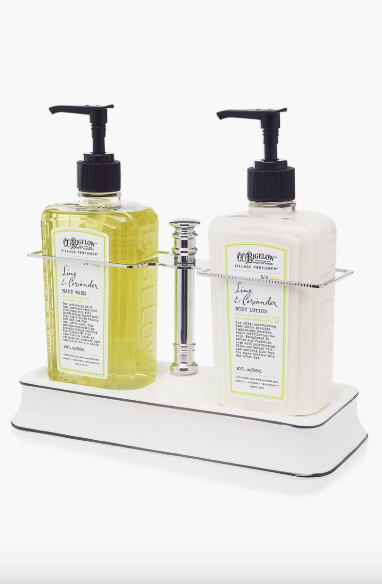 C.O. Bigelow Hand Wash & Lotion Caddie