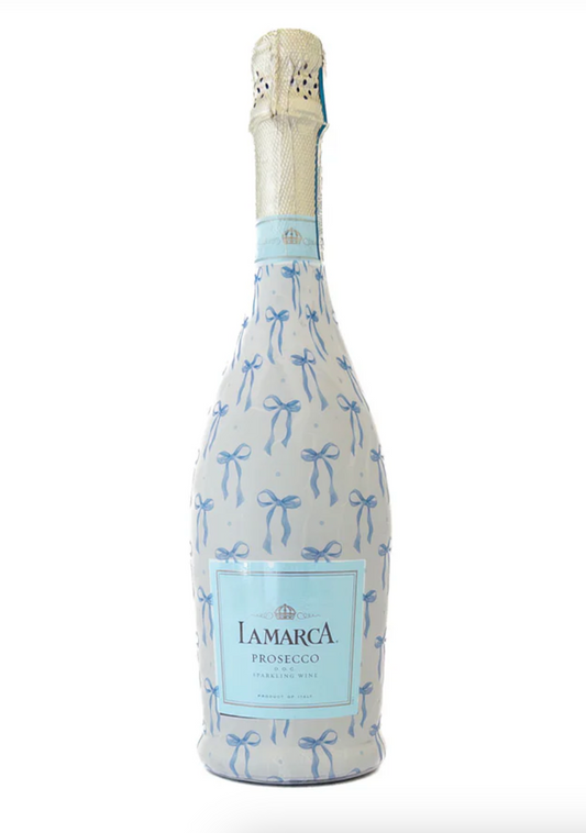 Beau Bottles Grandmillenial Blue Bows - La Marca Edition