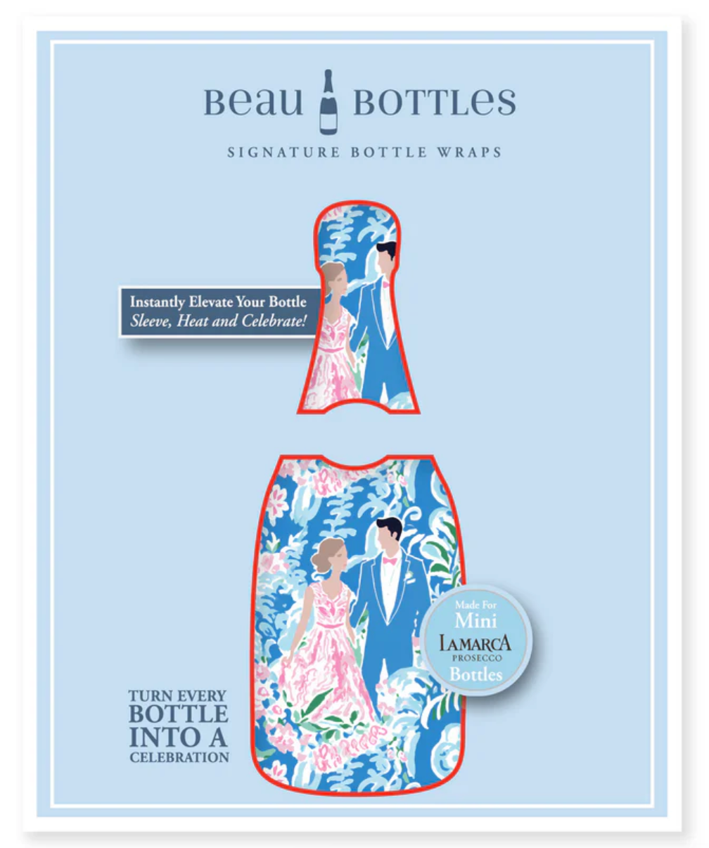 Beau Bottles Preppy Bride and Groom - MINI La Marca Edition - Six Pack