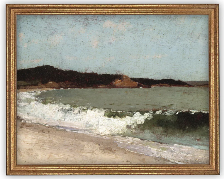 Vintage Wave Scene, Multiple Sizes