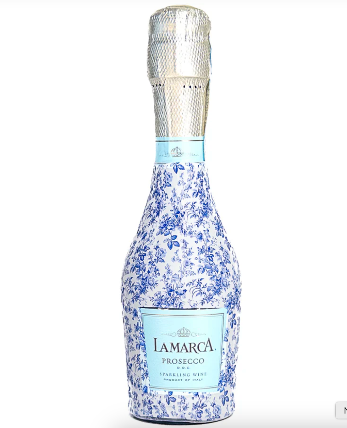 Beau Bottles Blue Floral - MINI La Marca Edition - Six Pack