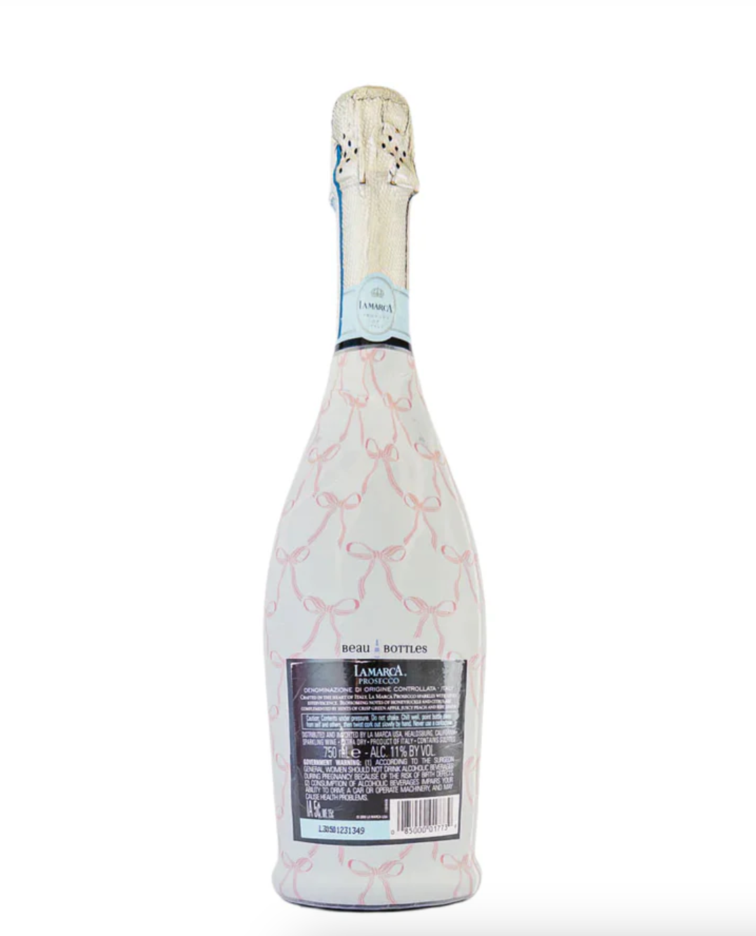 Beau Bottles Grandmillenial Pink Bows - La Marca Edition