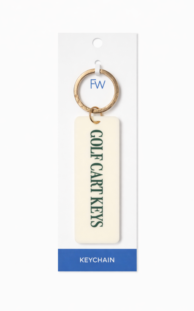 Golf Cart Keychain