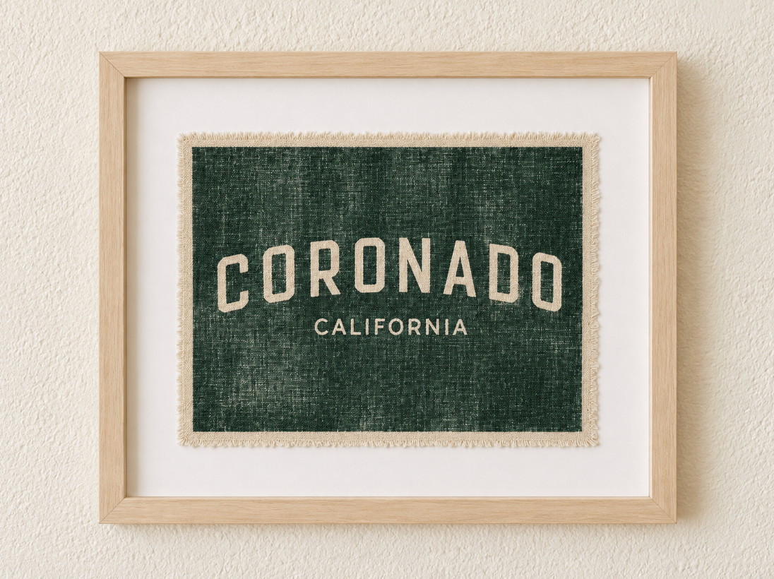 "Coronado" Framed Art