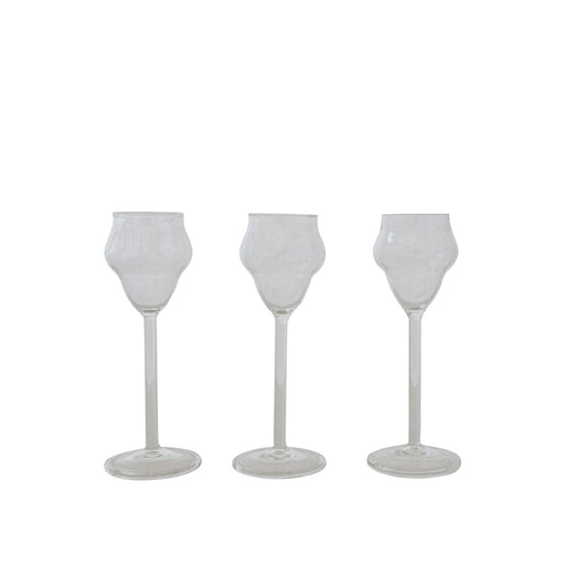 2-1/2 oz. Stemmed Sambuca Glass (Each One Will Vary)