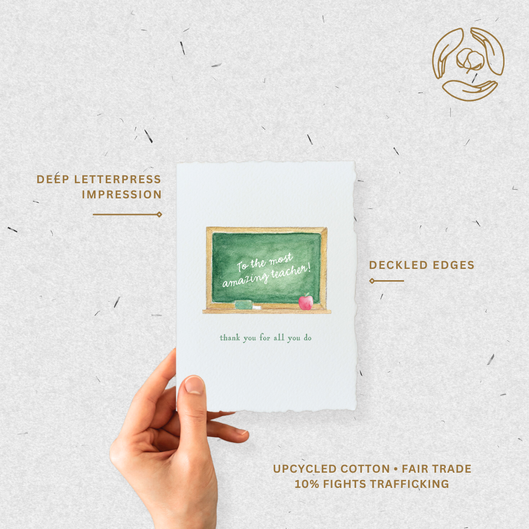 Teacher Appreciation Card