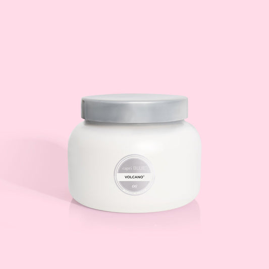 Capri Blue Volcano White Jar, 28oz