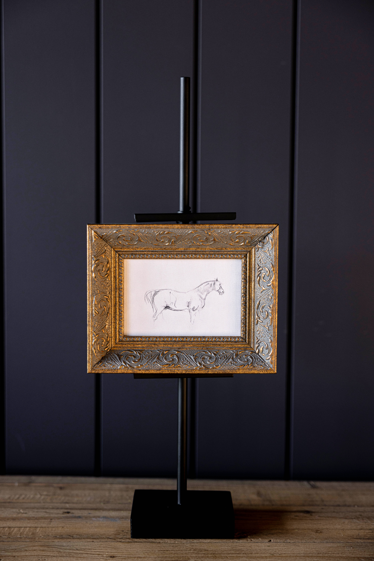 Adjustable Tabletop Easel, Matte Black