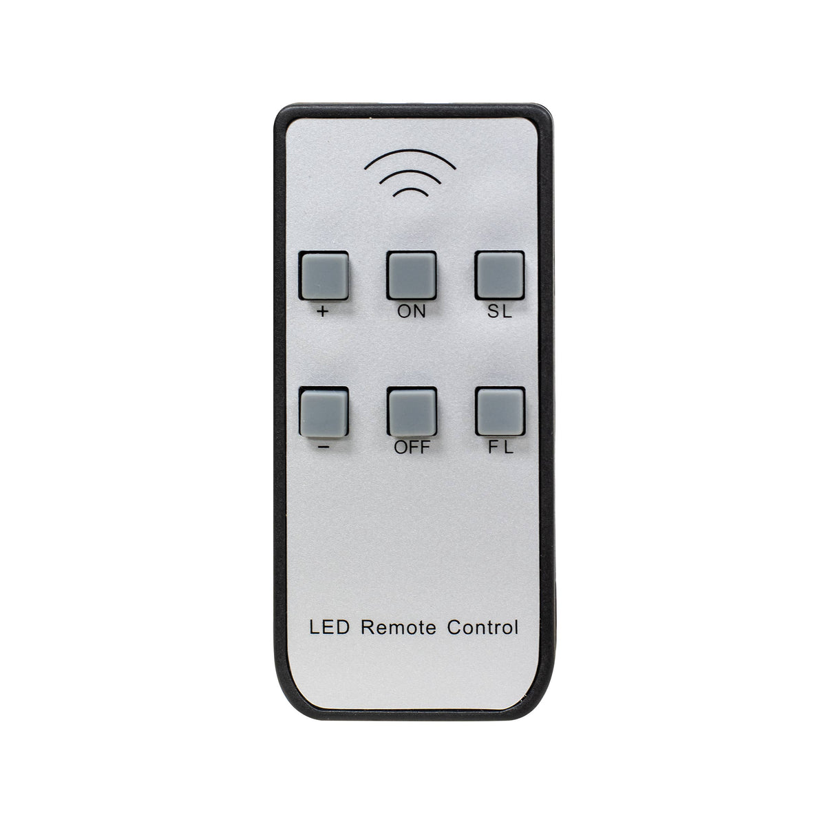 White Clip on Candle With Remote
