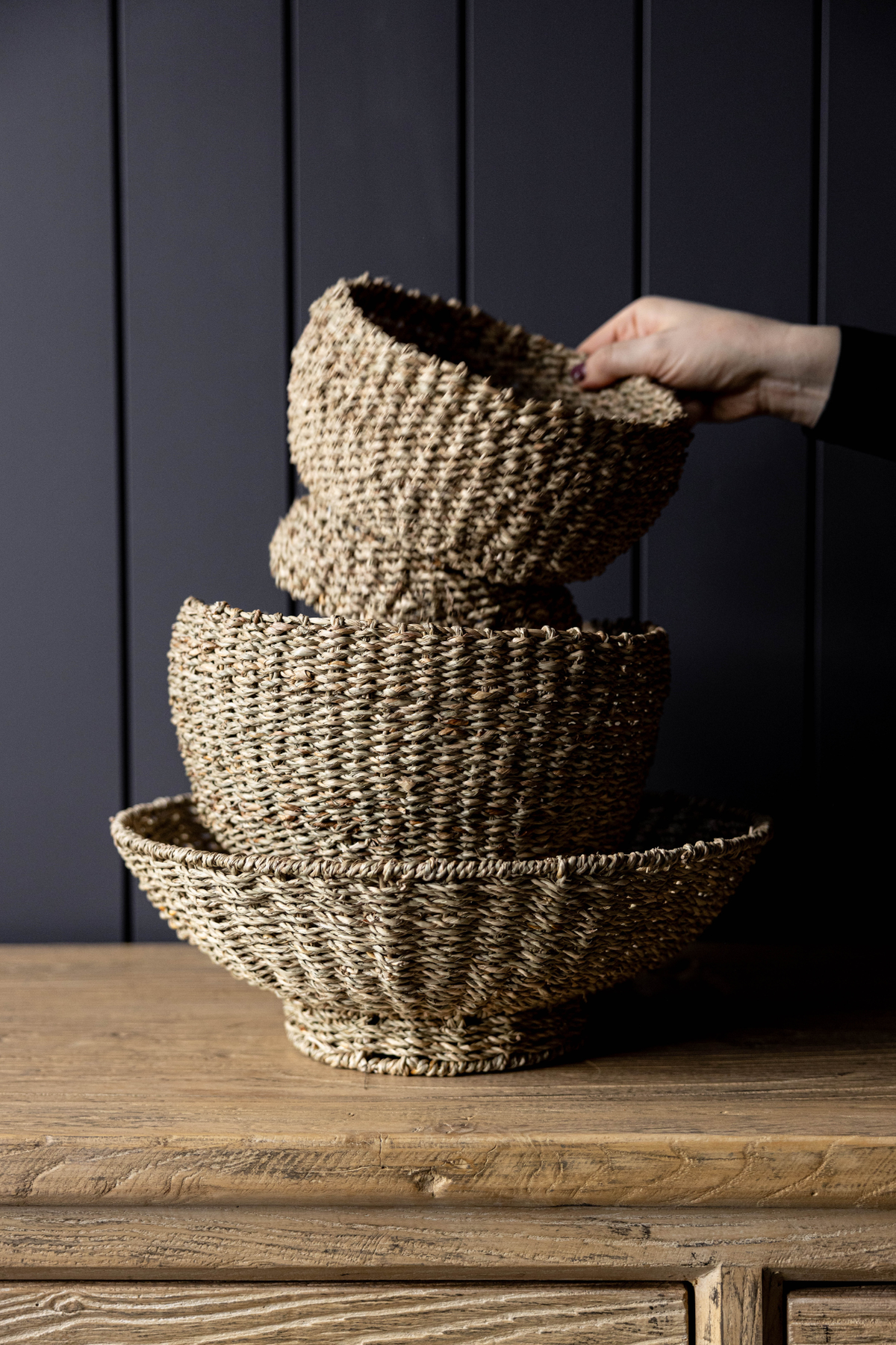 Woven Seagrass Baskets