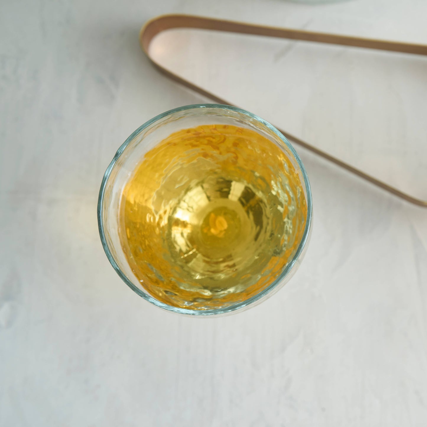 Pebbled Footed Aperitif Glass