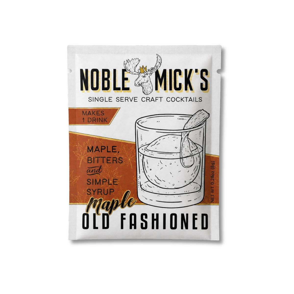 Maple Old Fashioned Single Serve Craft Cocktail