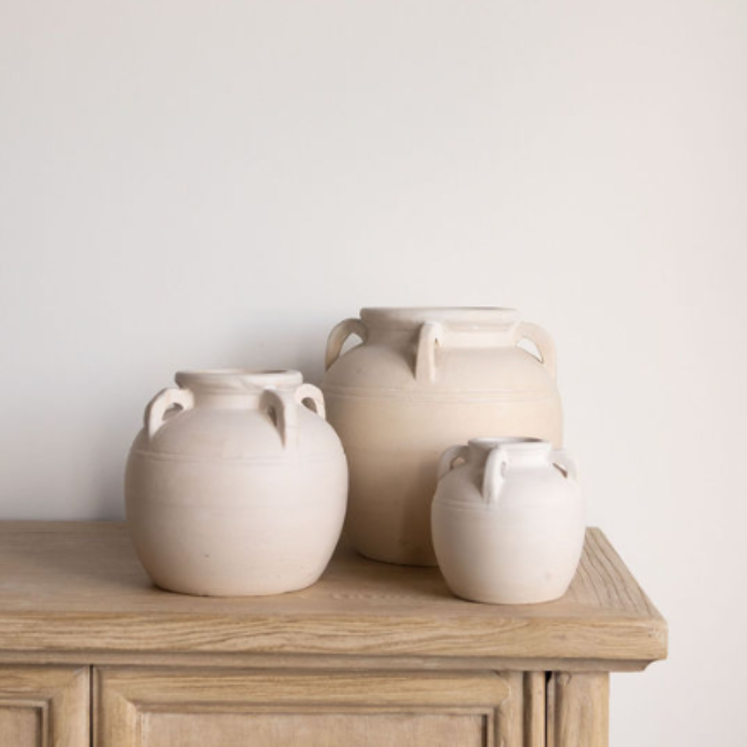 Terracotta Milk Matte Vase