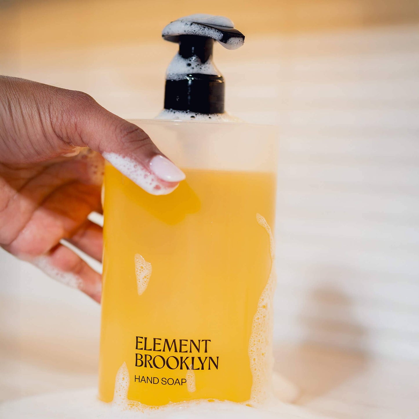 Reusable Hand Soap Dispenser by Element Brooklyn