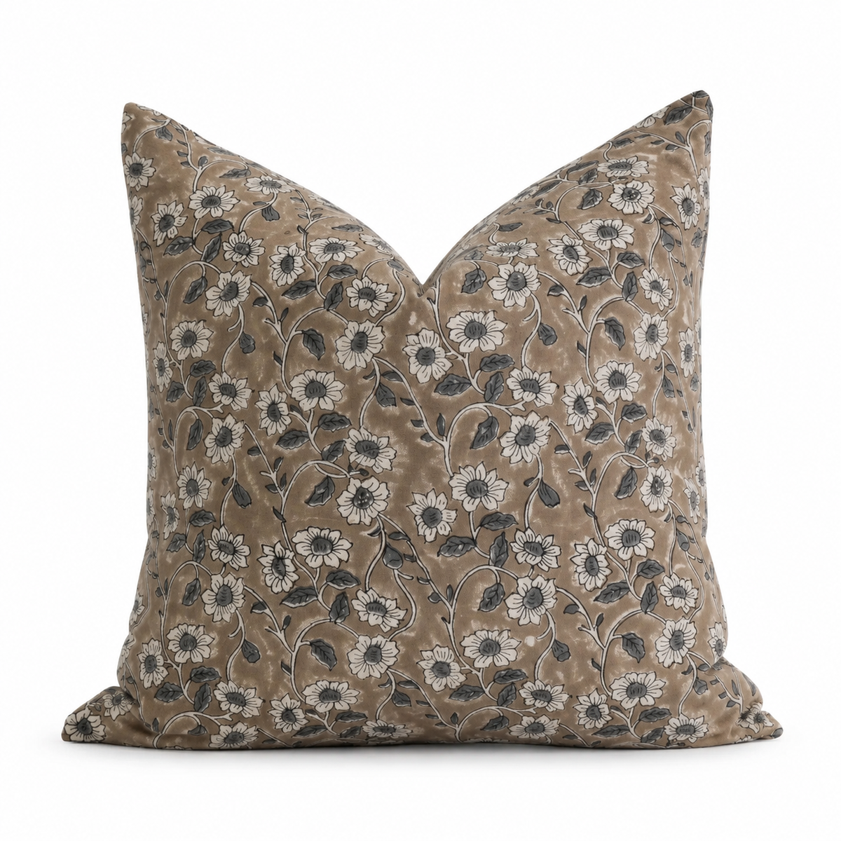 Poppy Floral Pillow | 22"x22"