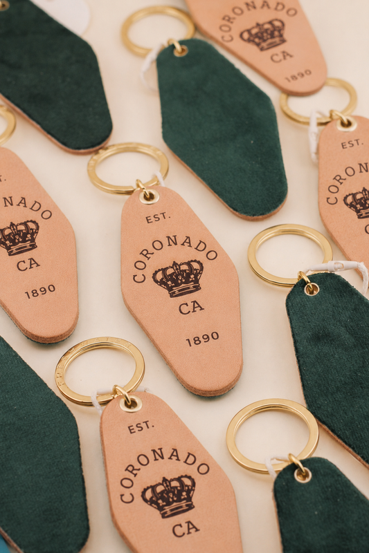 Coronado Crown City Keychain