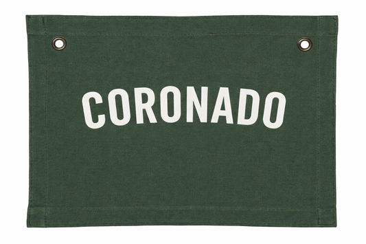 Coronado Flag Wall Art, 10x14