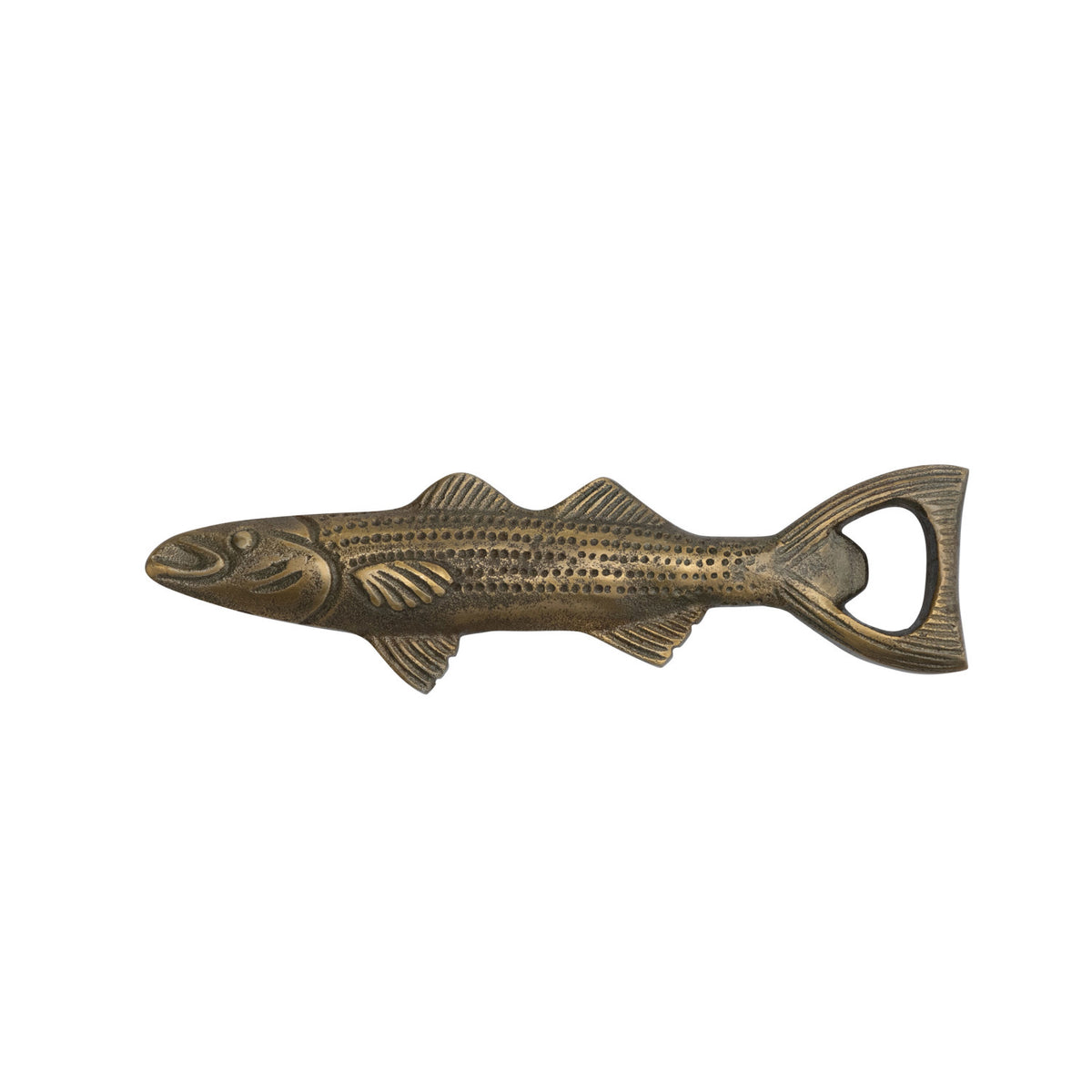 Antique Inspired Fish Shaped Bottle Opener