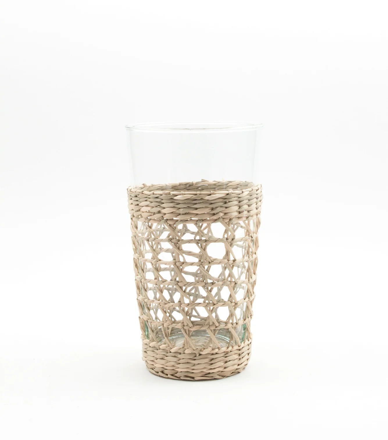 Seagrass Cage Highball Glass