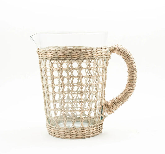 Seagrass Cage Pitcher