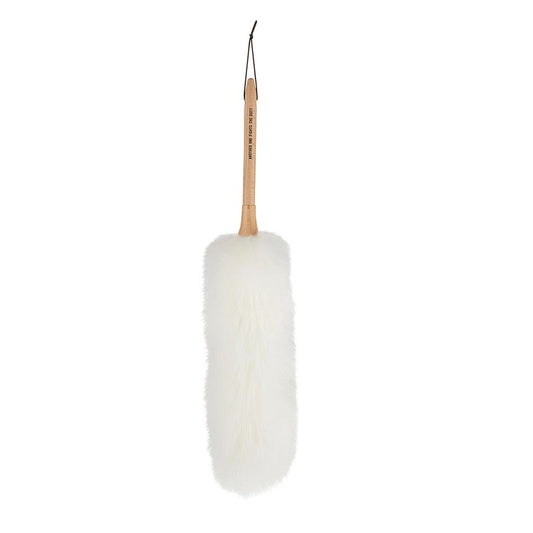 Wool Duster with Leather Strap
