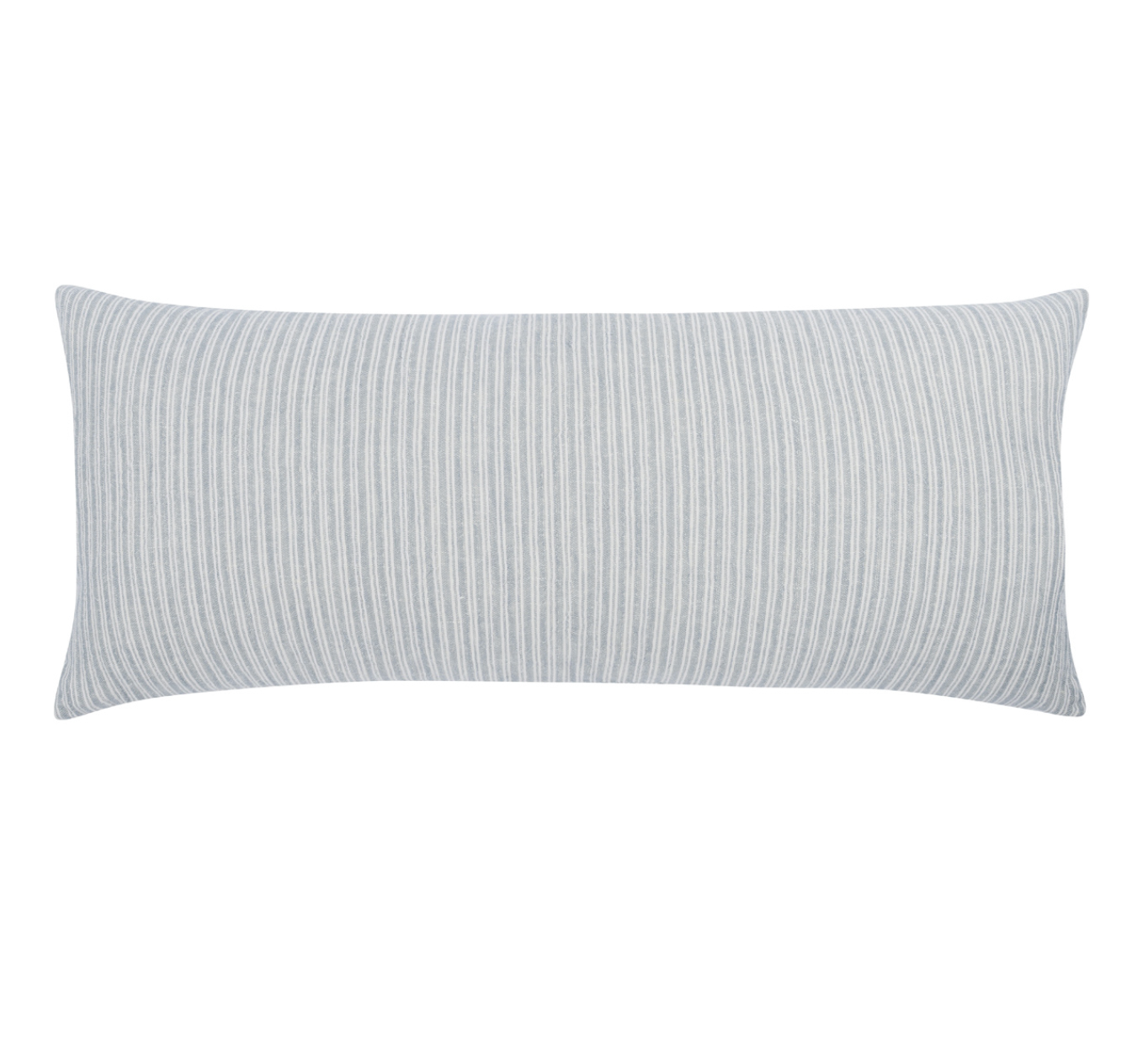 Blue Stripe Linen Throw Pillow, 2 Sizes