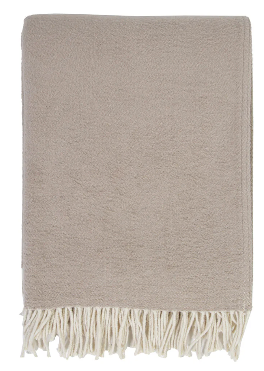 Combed Cotton Throw, 3 Styles