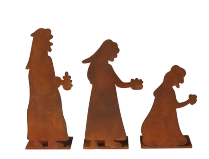 Nativity, Rust - Set of 12