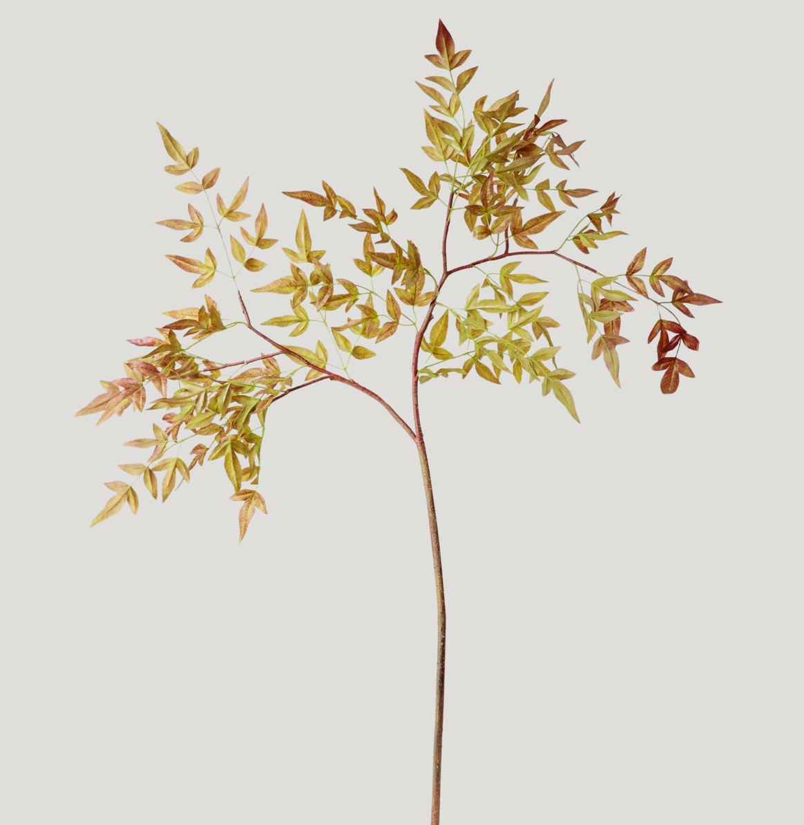 Artificial Nandina Leaf Branch - 39"