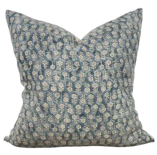 Ella Floral Pillow Cover, 14 x 22