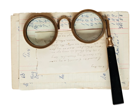 Spectacle Magnifying Glass