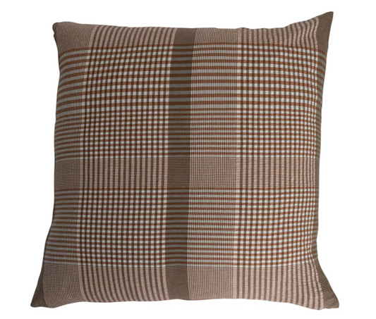 Woven Cotton Pillow 28"