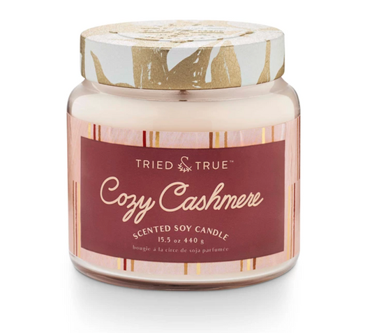 Tried & True Cozy Cashmere Glass Jar