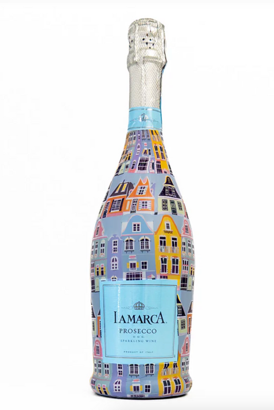 Beau Bottles Blue Row Houses - La Marca Edition