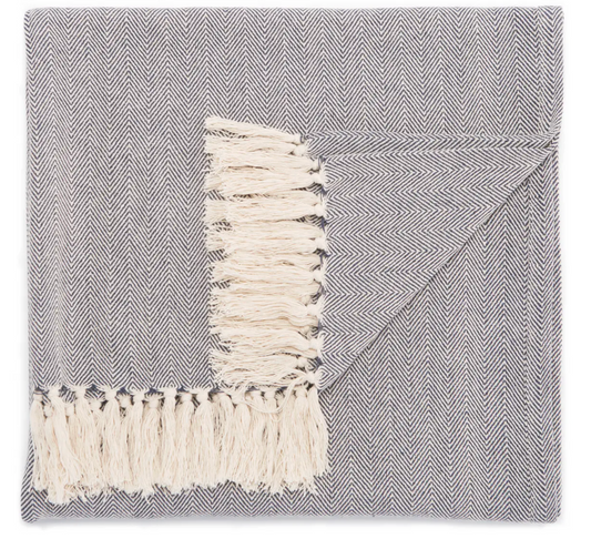 Seabreeze Cotton Throw Blanket