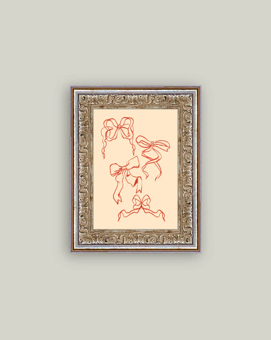 Valentine Bows 5"x7"