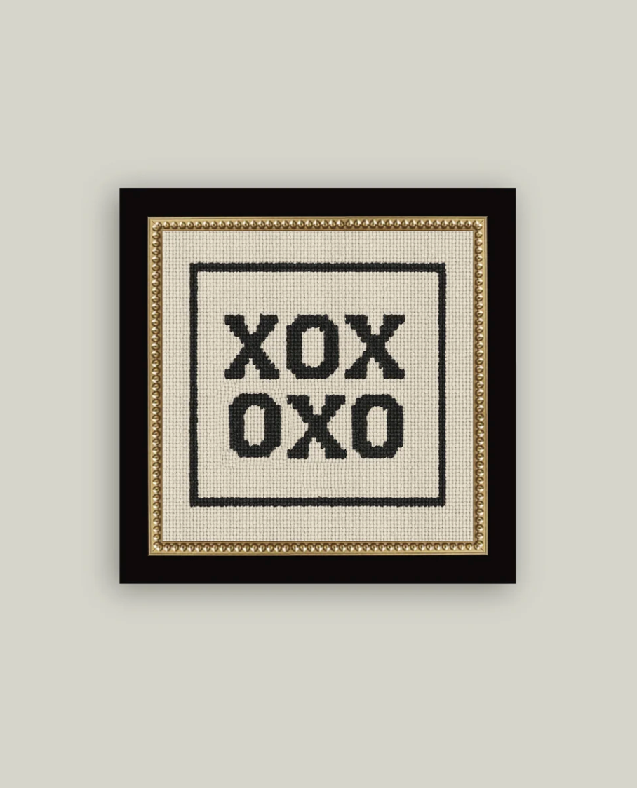 Cross Stitch XOXO 5"x5"
