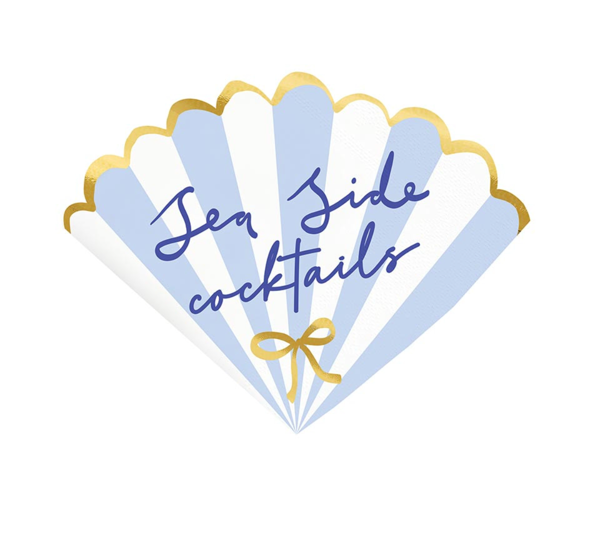 Sea Side Cocktail Napkins - 20 ct