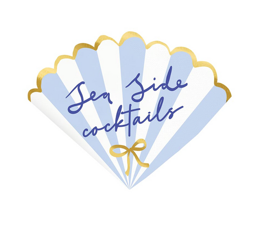 Sea Side Cocktail Napkins - 20 ct