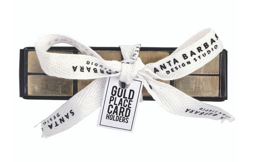 Gold Placecard Holders