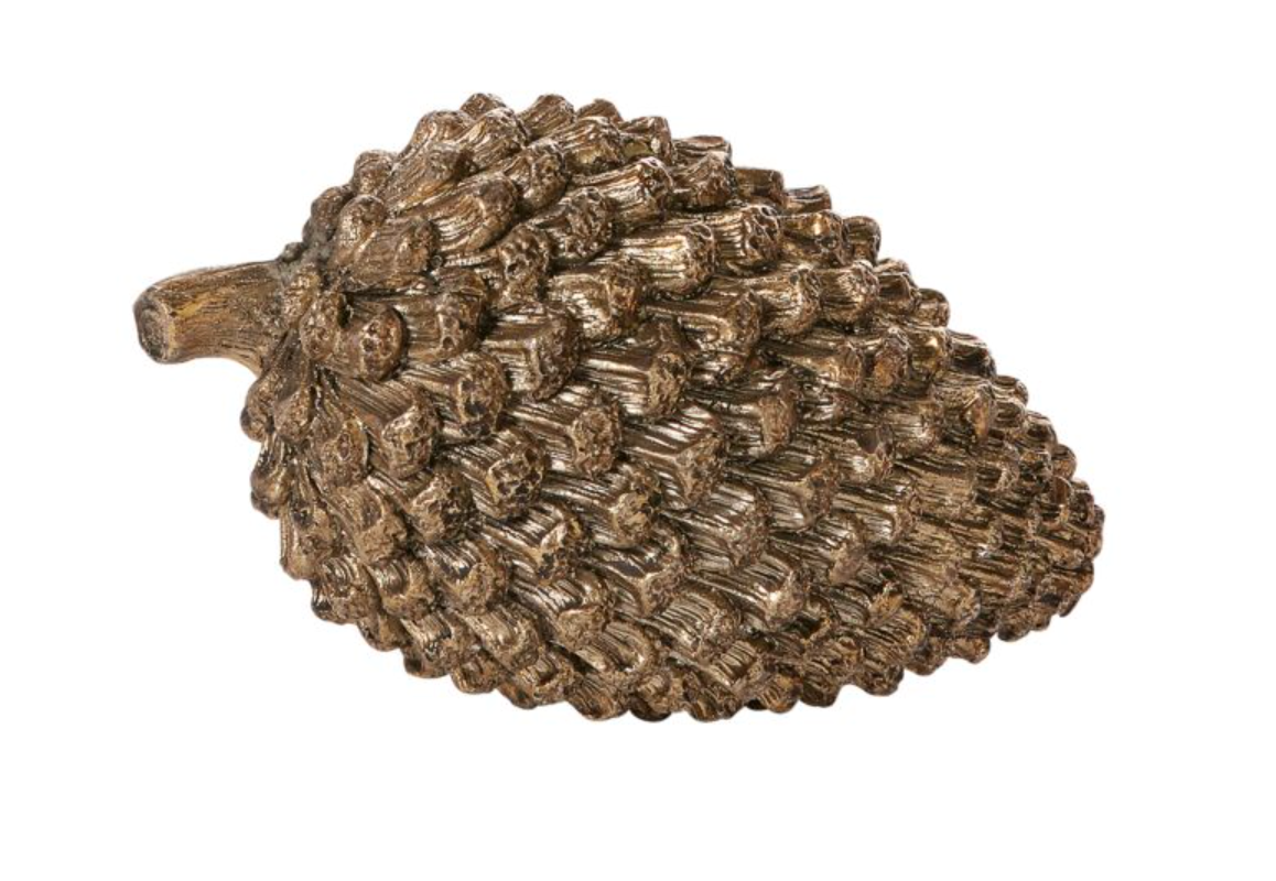 Decorative Brass Pinecone